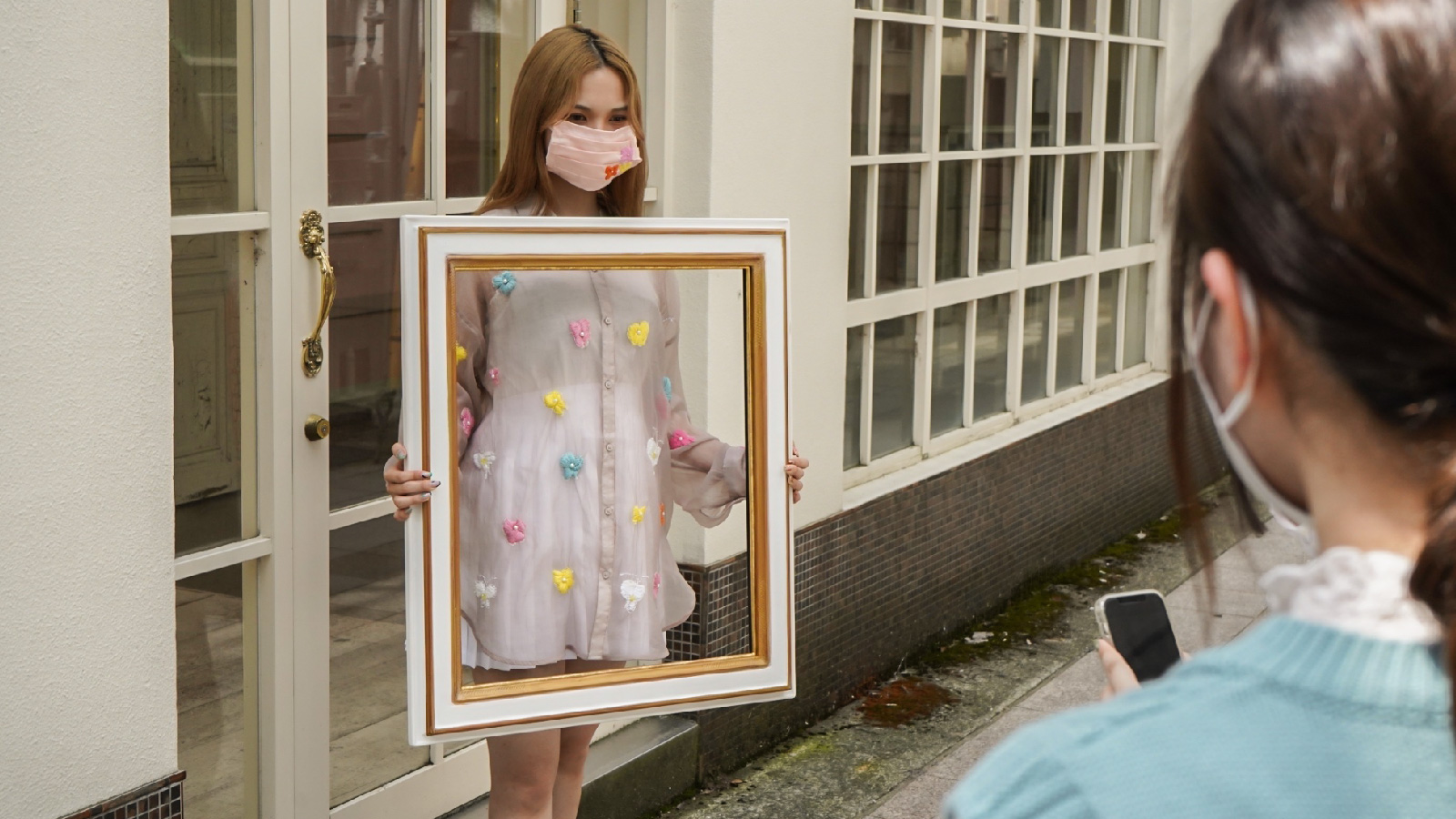 ファッションビジネス科2年生「スタイリストワーク」の授業で撮影を行いました！