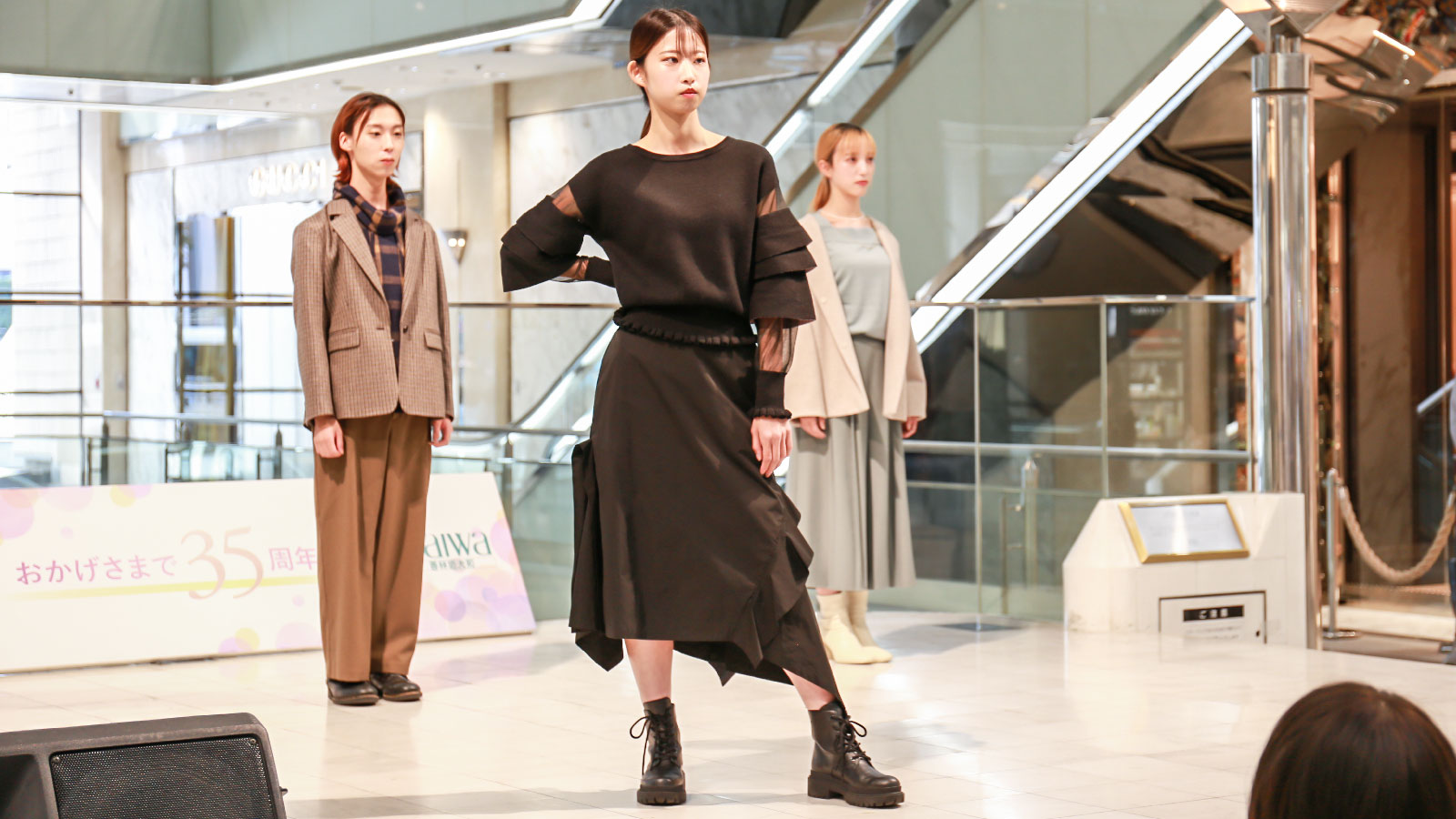 香林坊大和×金沢文化服装学院　ファッションショーが開催されました！