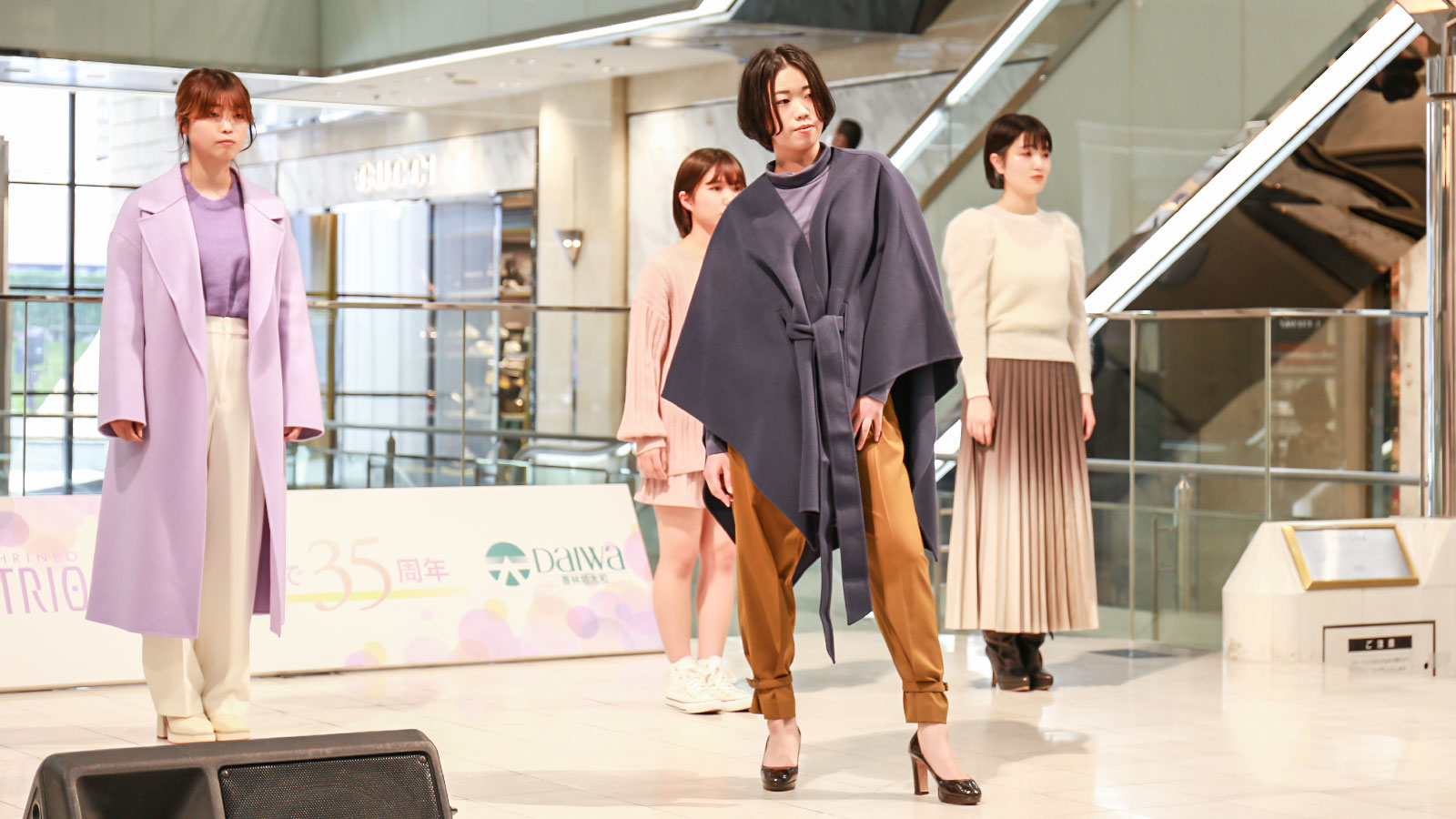香林坊大和×金沢文化服装学院　ファッションショーが開催されました！
